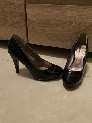 Pumps Adams Shoes black size 38 with 10 cm heel like new