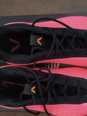 Adidas Anthony Edwards basketball shoes, black and pink, size 44