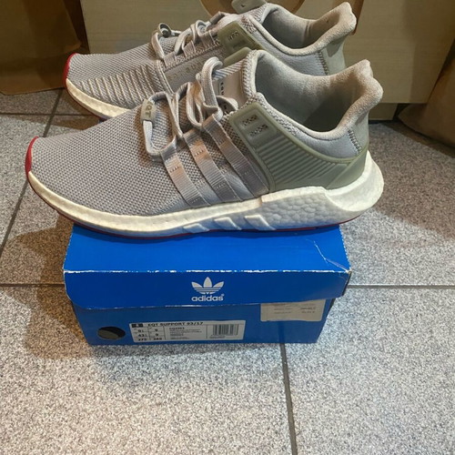 Adidas EQT Support 93/17 shoes like new, gray, size 43