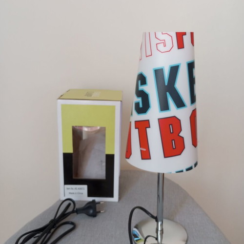 Basketball table lamp, new in box