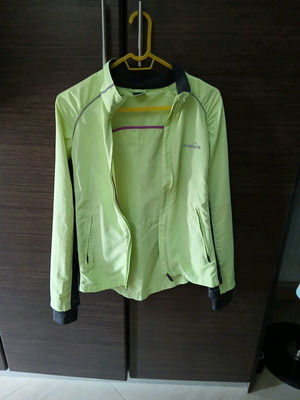 Diadora jacket used, green, size S