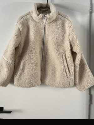 Sinsay fleece jacket beige, like new, size XS