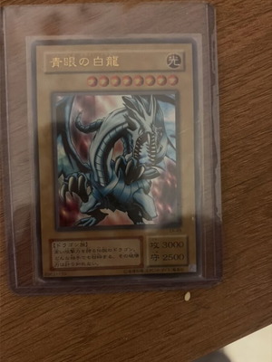 Blue Eyes White Dragon Yugioh cards used, Japanese