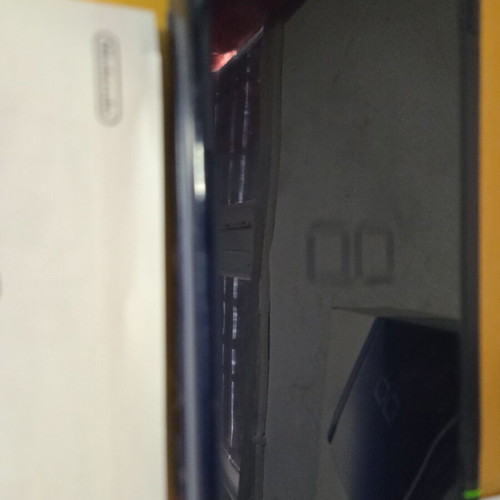 Nintendo DS Lite Enamel Navy console, complete in box