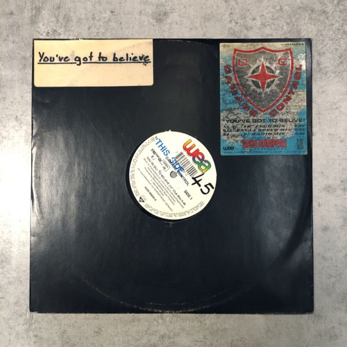 Damage Control You've Got To Believe 12'' Vinyl Maxi Single used