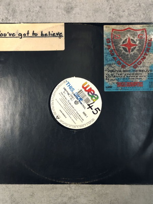 Damage Control You've Got To Believe 12'' Vinyl Maxi Single used