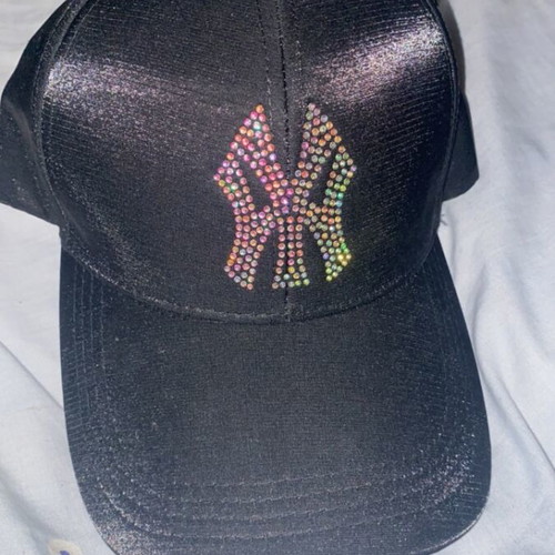 Black sun hat, size S