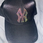 Black sun hat, size S