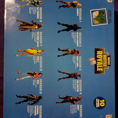 Fortnite Chapter 1 Collection action figures, set of 10