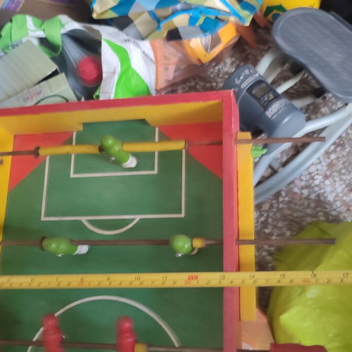 Vintage El.Vi.Xy.P. tabletop foosball game used, 1970s