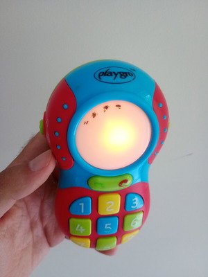 Playgro Dial-a-Friend τηλέφωνο μεταχειρισμένο με ήχους και φώτα