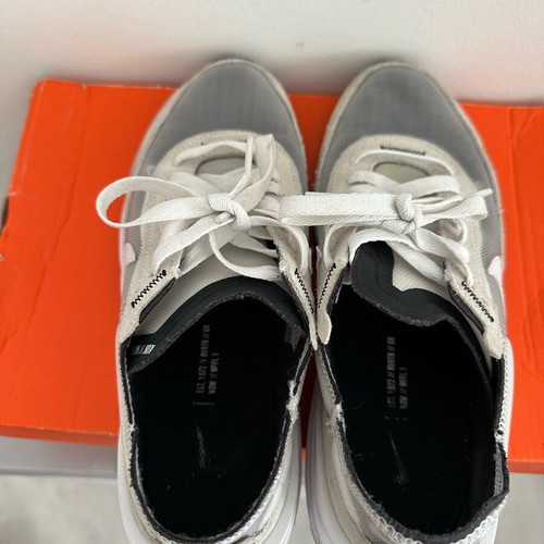 Nike sport shoes used, size 38, white and grey