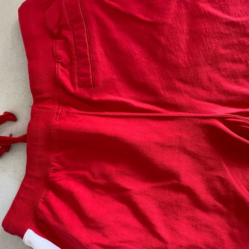 Nike red pants worn once, size XXL