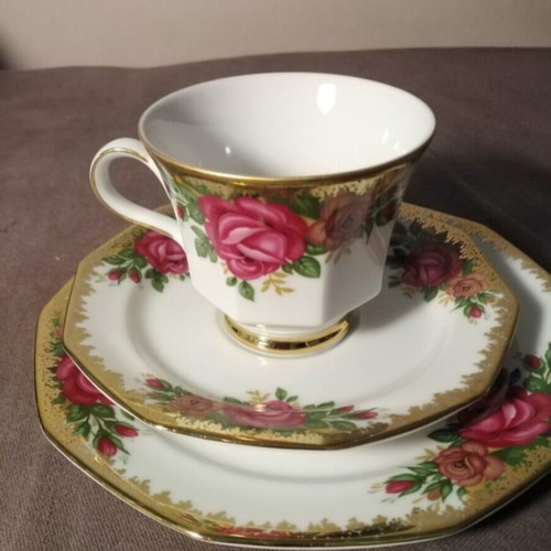 Winterling Bavaria antique tea set trio
