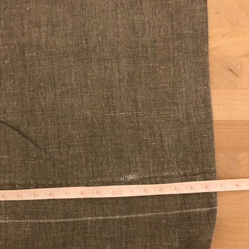 Playlife khaki linen pants used, size S/36/8