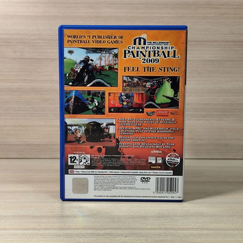 Millennium Championship Paintball 2009 used for PS2, English