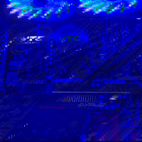 Gaming PC low budget σαν καινούργιο με κάρτα γραφικών Rx 550 4GB και πληκτρολόγιο Razer