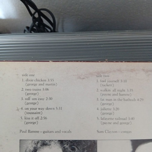 Little Feat rock vinyl records used, pack of 2, Greek editions