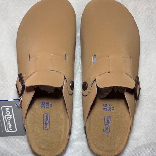 Birkenstock Boston BS Matte Yellow Soft Footbed Clogs size EU 36 like new