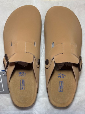 Birkenstock Boston BS Matte Yellow Soft Footbed Clogs size EU 36 like new