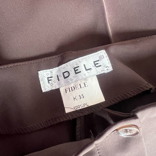 Fidele women's office trousers brown like new, size 35