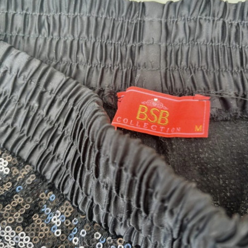 BSB shorts with sequins size M like new, black