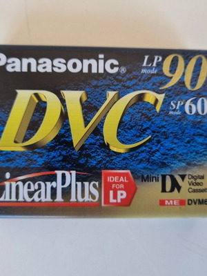 Panasonic Mini DV DVC Linear Plus 60/90 λεπτά σφραγισμένη κασέτα καινούργια