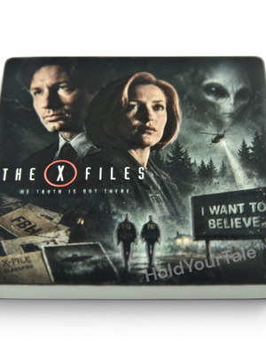 The X-Files Ceramic Fridge Magnet 57×57 mm new