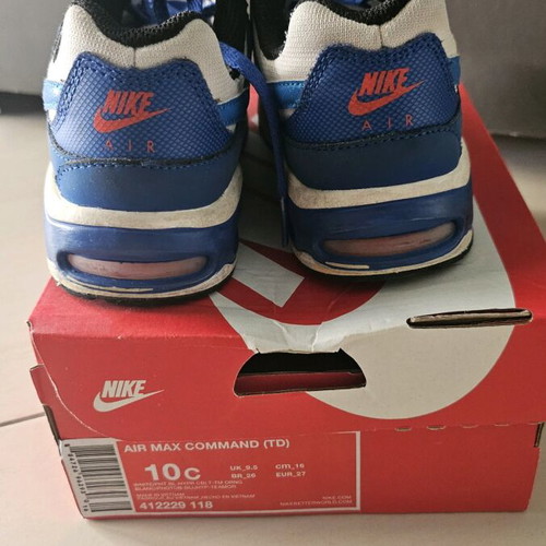 Nike Air Max Kids Shoes Size 27 Like New