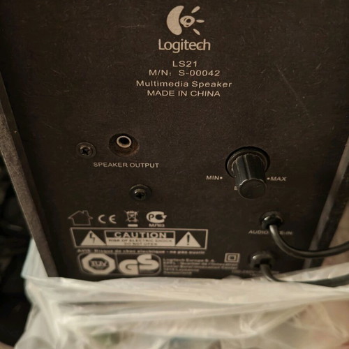 Logitech Stereo Speaker System new