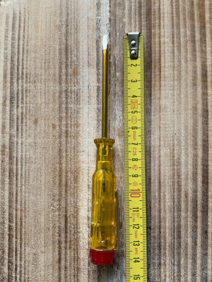 Screwdriver used, old