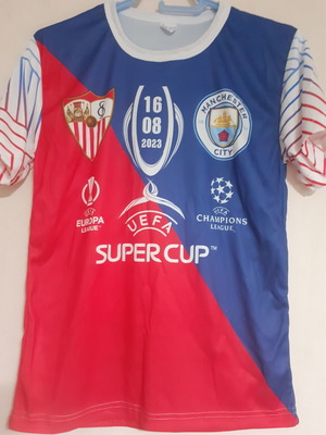 Super Cup 2023 Collectible Jersey Manchester City - Sevilla New
