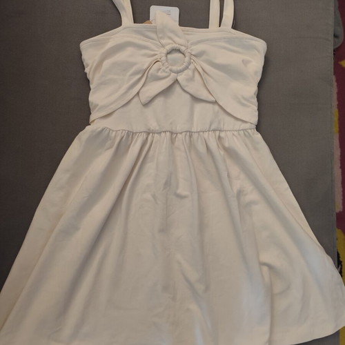 Mayoral dress new, off-white, size 152cm/12 years