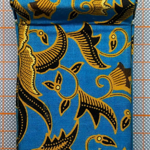 Handmade fabric cigarette case from African Wax new