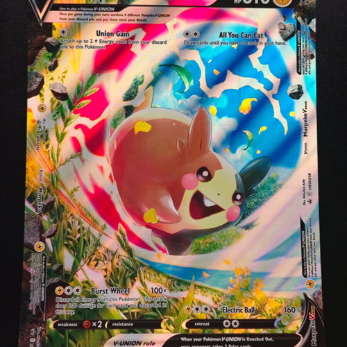 Pokemon Morpeko V-UNION card new from SWSH Black Star Promos collection