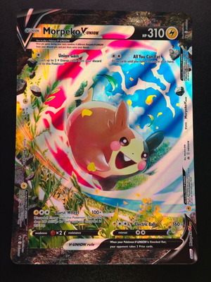 Pokemon Morpeko V-UNION card new from SWSH Black Star Promos collection