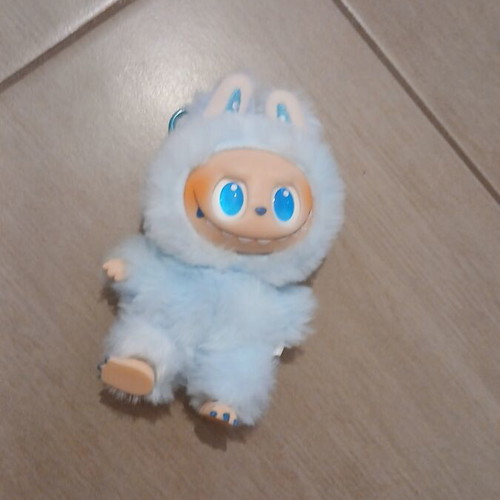 Labubu blue doll like new