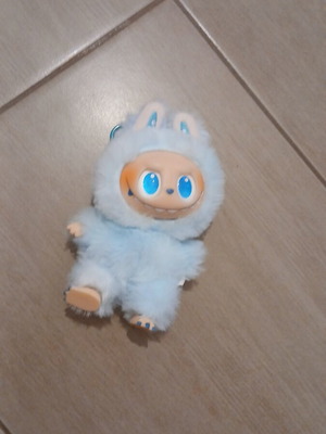 Labubu blue doll like new
