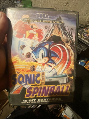 Sonic Spinball игра για Sega Genesis σαν καινούργιο