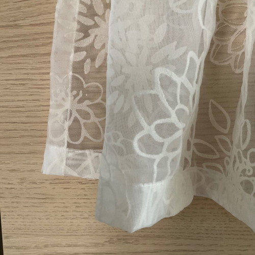 Curtain for small window like new, lace fabric, 150x51 cm