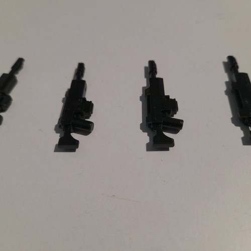 LEGO Star Wars Marvel Ninjago City Agents weapons new, set of 4 pieces