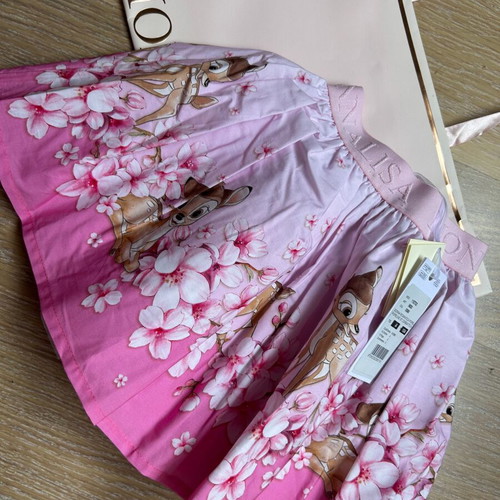 Monnalisa Bambi skirt, pink, 4 years
