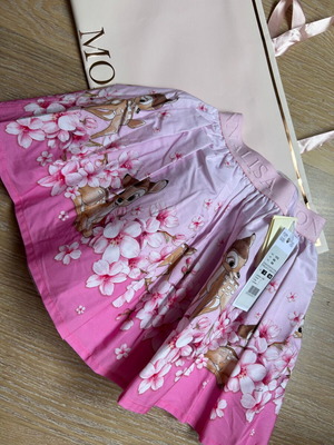 Monnalisa Bambi skirt, pink, 4 years