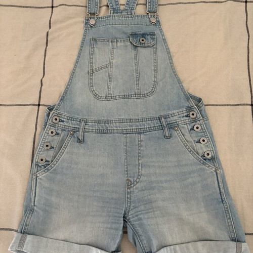 Pepe Jeans London denim salopette shorts like new, size S