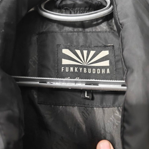 Funky Buddha jacket black size L like new