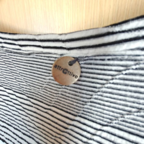 Attrattivo dress medium black and white like new