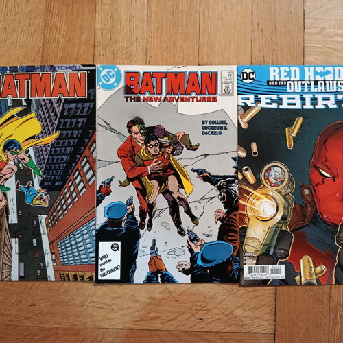 Comics used, English language