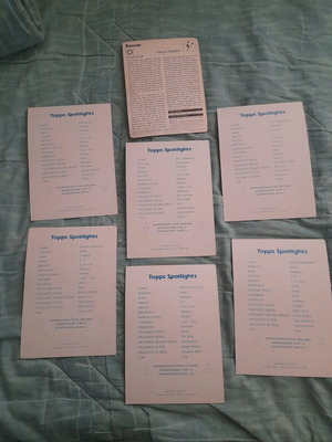 Topps postcards 1980 like new