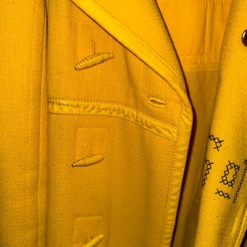 G-Star Raw Montgomery style coat size Small yellow, like new