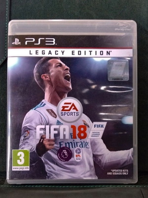 FIFA 18 PlayStation 3 употребявана в добро състояние
